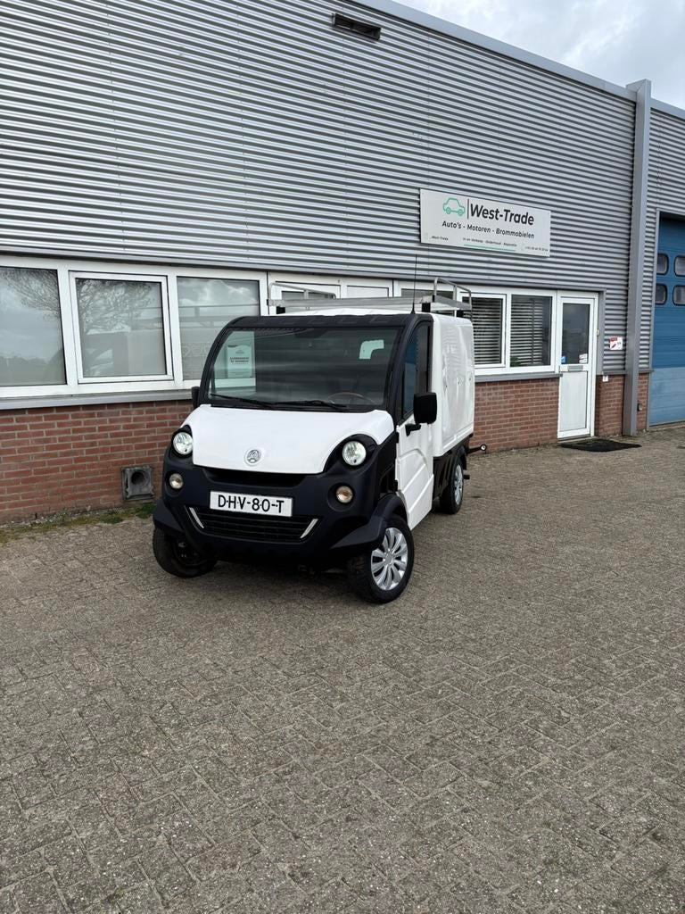 Aixam D-Truck 2016 | Diesel  Automaat | Trekhaak | Imperiaal, Diversen, Brommobielen en Scootmobielen, Gebruikt, 16 km/u of meer