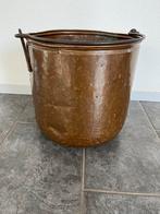 Koperen pot / ketel, Ophalen, Gebruikt, Rond, Metaal