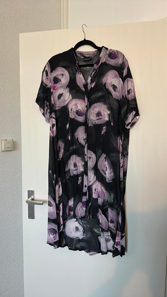 Prachtige a-lijn tuniek Ophilia maat 3, Kleding | Dames, Ophalen of Verzenden, Zo goed als nieuw, Zwart, Blouse of Tuniek