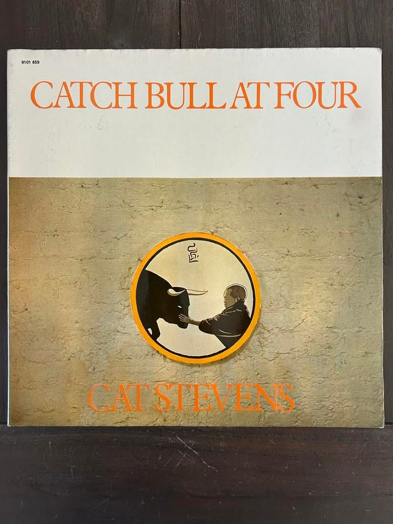 Cat Stevens - Catch Bull at Four LP - Gatefold hoes defect, Cd's en Dvd's, Vinyl | Rock, Singer-songwriter, Gebruikt, Ophalen of Verzenden