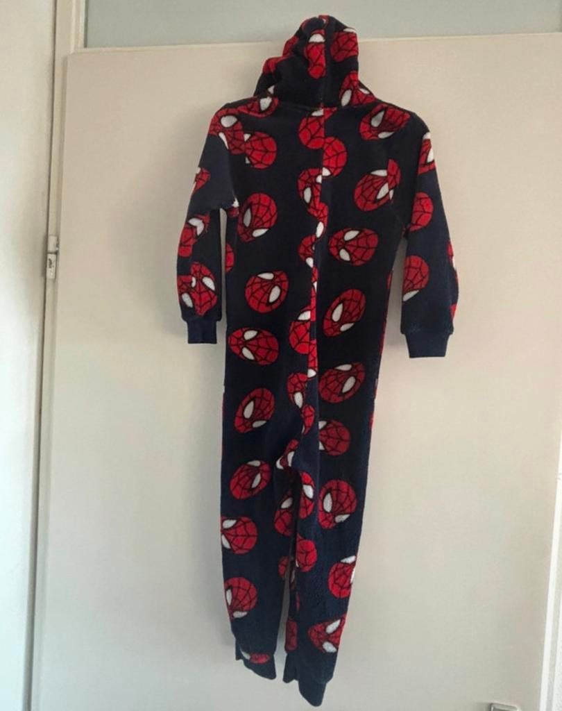 Spiderman Onesie - Maat 116 (5-6 jaar), Ophalen of Verzenden, Gebruikt, Jongen, Nacht- of Onderkleding