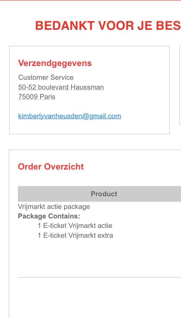 Walibi entree 2 personen, Tickets en Kaartjes, Twee personen