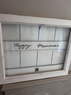 Riviera Maison foto lijst happy memories, Huis en Inrichting, Ophalen of Verzenden, Zo goed als nieuw, Minder dan 50 cm, Schilderij