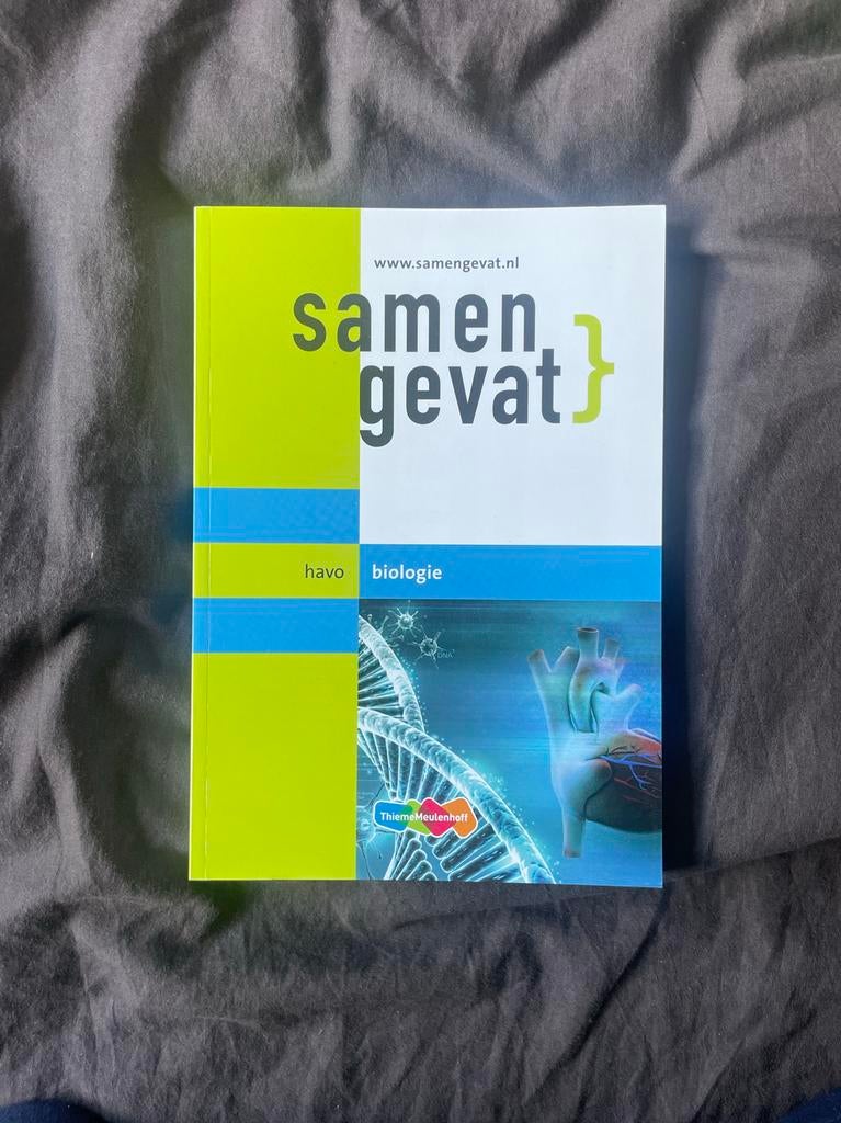 Samengevat havo biologie - Examenvoorbereiding, Ophalen of Verzenden, Beta, Zo goed als nieuw, Overige niveaus
