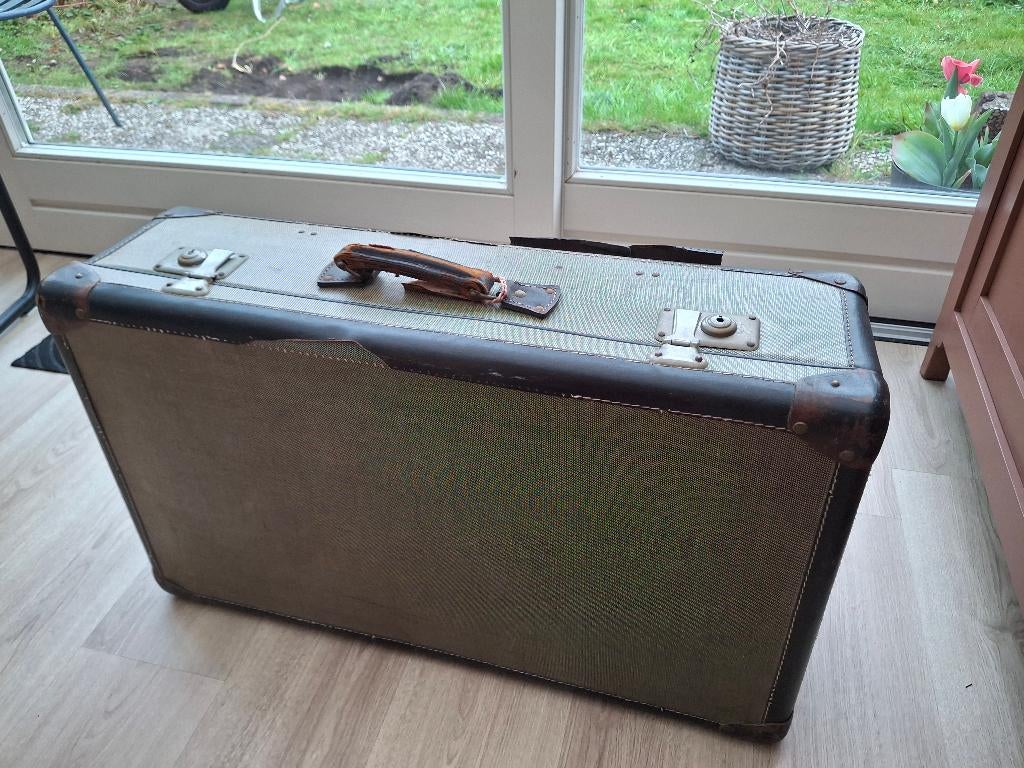 Oude koffer, Antiek en Kunst, Curiosa en Brocante, Ophalen