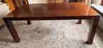 Donker houten tafel, Ophalen, Gebruikt, Vijf personen of meer, 150 tot 200 cm