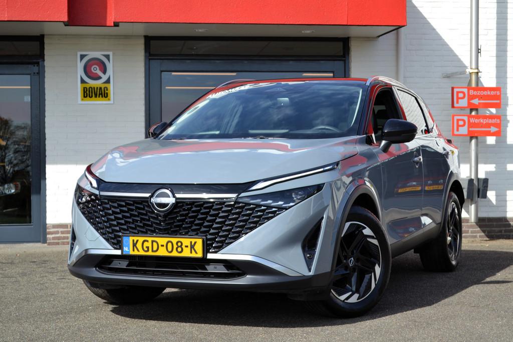 Nissan QASHQAI 1.3 MHEV Automaat, Panodak, Elect. a-klep, Cl, Auto's, Nissan, 12 maanden, 4 cilinders, Leder en Stof, 1365 kg