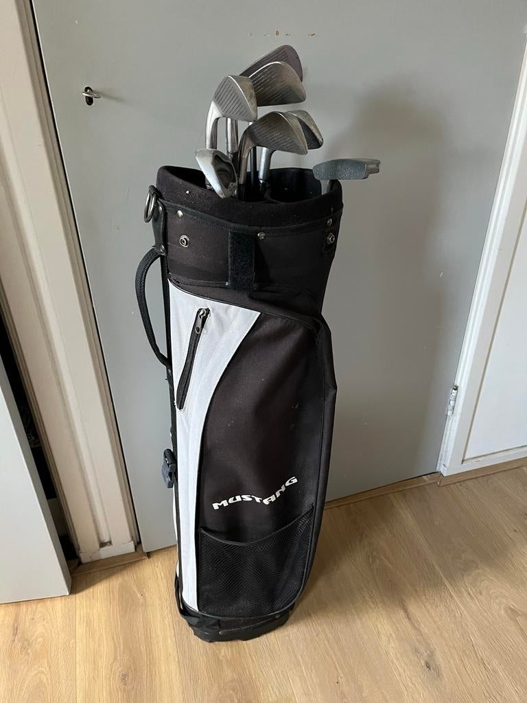 Golfset met tas - Mustang en Ben Sayers clubs, Ophalen of Verzenden, Gebruikt, Set, Overige merken