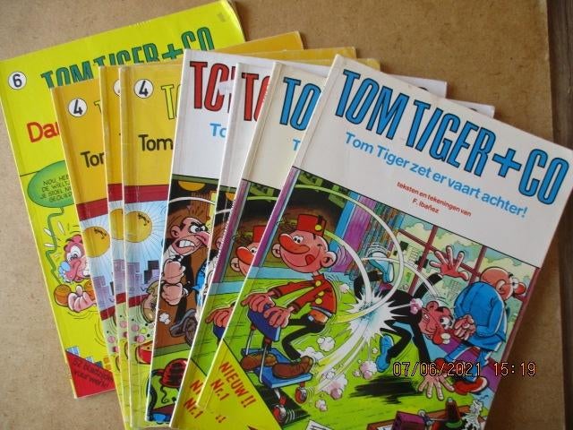 adv4135 tom tiger en co, Boeken, Stripboeken, Eén stripboek, Ophalen, Gelezen