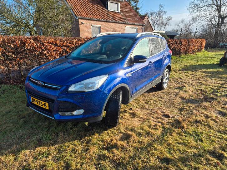 Ford Kuga 1.5 Ecoboost 150pk 2WD 2016 Blauw, Auto's, Ford, Particulier, Kuga, ABS, Airbags, Airconditioning, Bluetooth, Boordcomputer