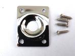 Telecaster Jack Plate met schroeven, Ophalen of Verzenden, Nieuw, Elektrische gitaar