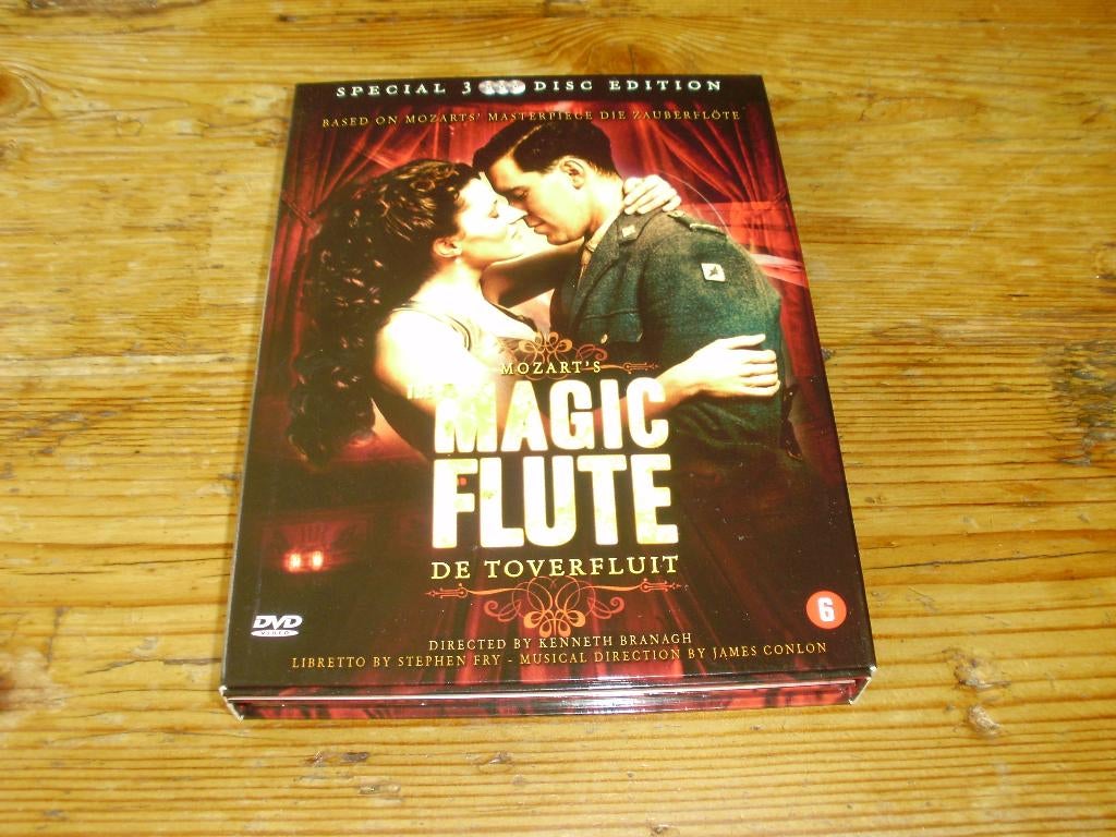 Magic Flute / DVD / De Toverfluit / Mozart / Musical, Cd's en Dvd's, Alle leeftijden, Ophalen of Verzenden, Gebruikt, Overige gebieden
