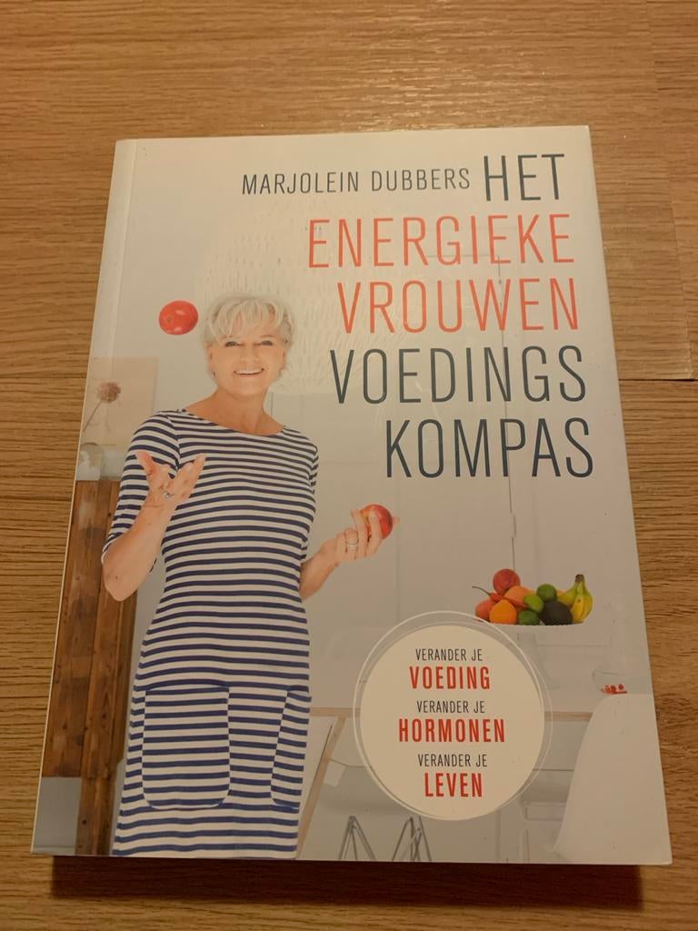 Het Energieke Vrouwen Voedingskompas - Marjolein Dubbers, Boeken, Gezondheid, Dieet en Voeding, Ophalen of Verzenden, Zo goed als nieuw