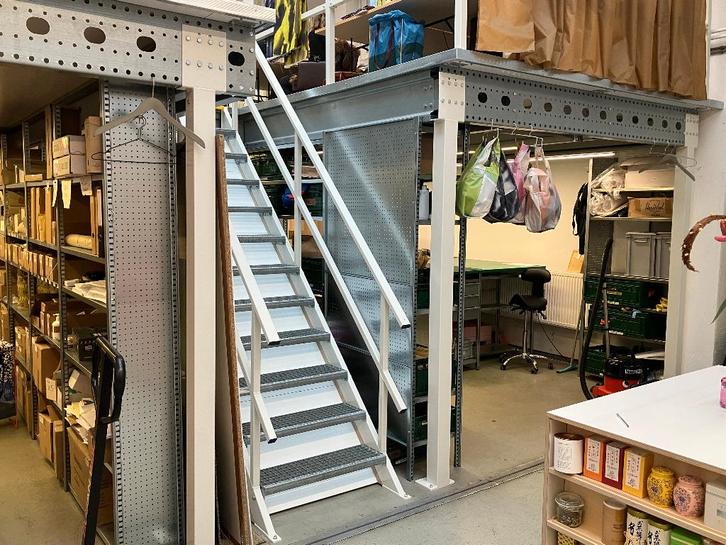 Entresolvloer Multiprofiel, Doe-het-zelf en Verbouw, Vloerdelen en Plavuizen, Zo goed als nieuw, Overige typen, Overige materialen