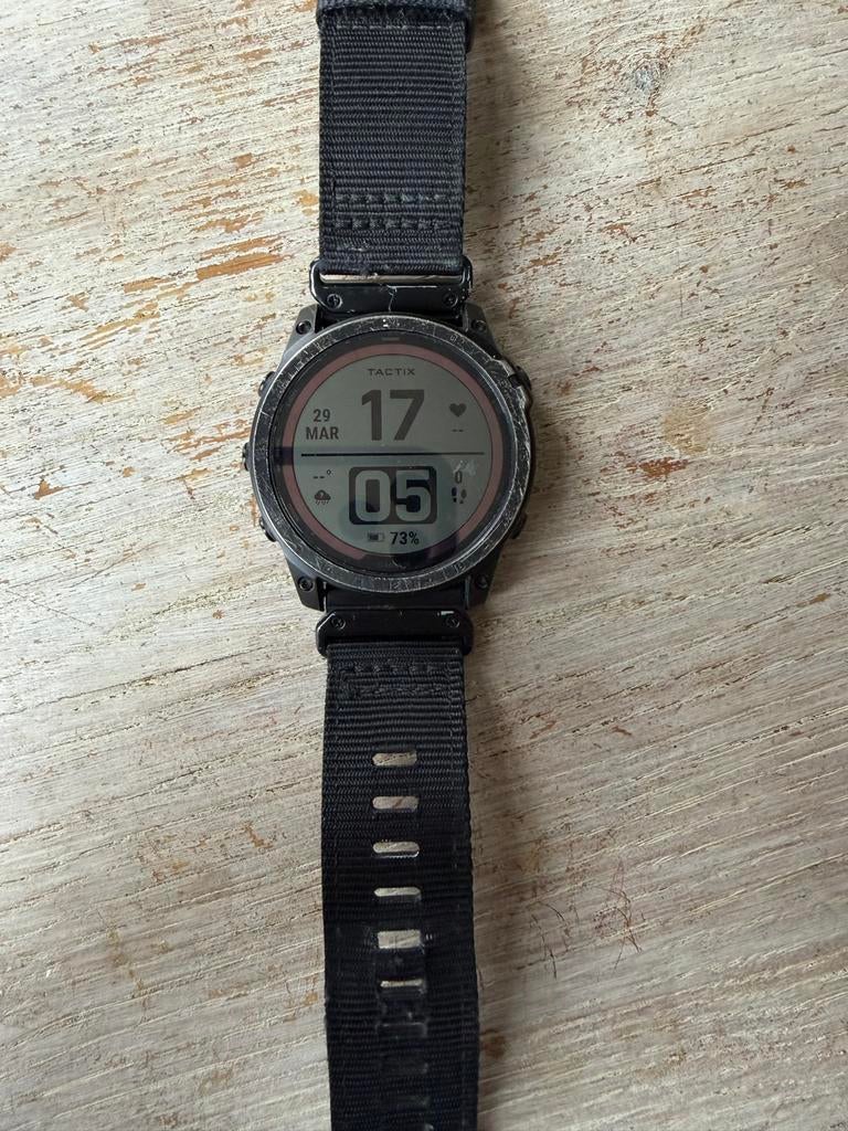 Garmin tactix 7 Pro Solar - Tactische GPS Smartwatch, Zwart, IOS, Ophalen of Verzenden, Waterdicht