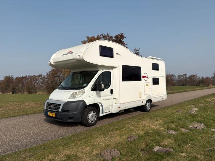 Camper alkoof 7 personen met airco en cruisecontrol, Caravans en Kamperen, Campers, Particulier, meer dan 6, Alkoof, Fiat, Fiat