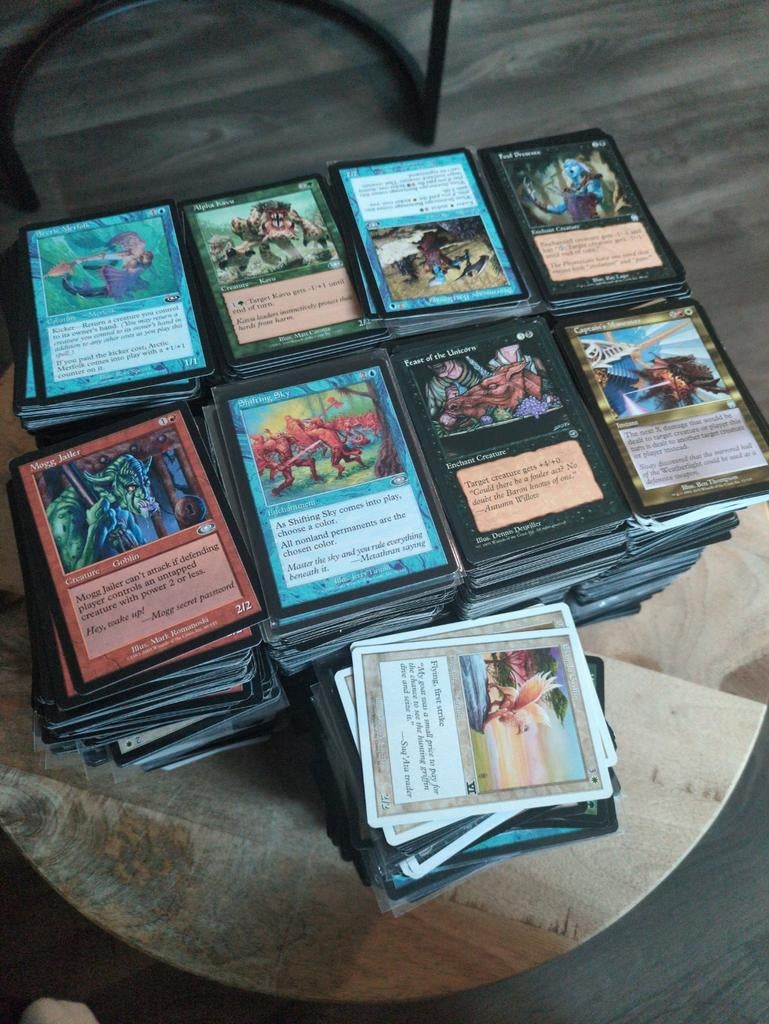 Grote vintage mtg collectie, Ophalen of Verzenden, Zo goed als nieuw, Meerdere kaarten