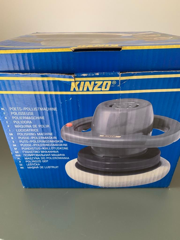 Kinzo Poets/Polijstmachine, Doe-het-zelf en Verbouw, Gereedschap | Schuurmachines, Nieuw, Overige typen, Minder dan 600 watt, Ophalen