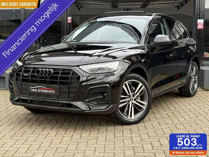 Audi Q5 50 TFSIe Quattro Black Optik Aut*Navi*Matrix*B&O*HUD, Auto's, Audi, Bedrijf, Te koop, Q5, 4x4, ABS, Achteruitrijcamera
