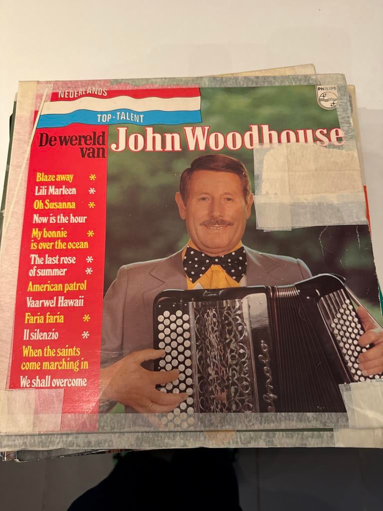 LP John Woodhouse - De Wereld Van John Woodhouse (Philips), Cd's en Dvd's, Vinyl | Pop, Gebruikt, 1970 - 1979, 12 inch, Ophalen