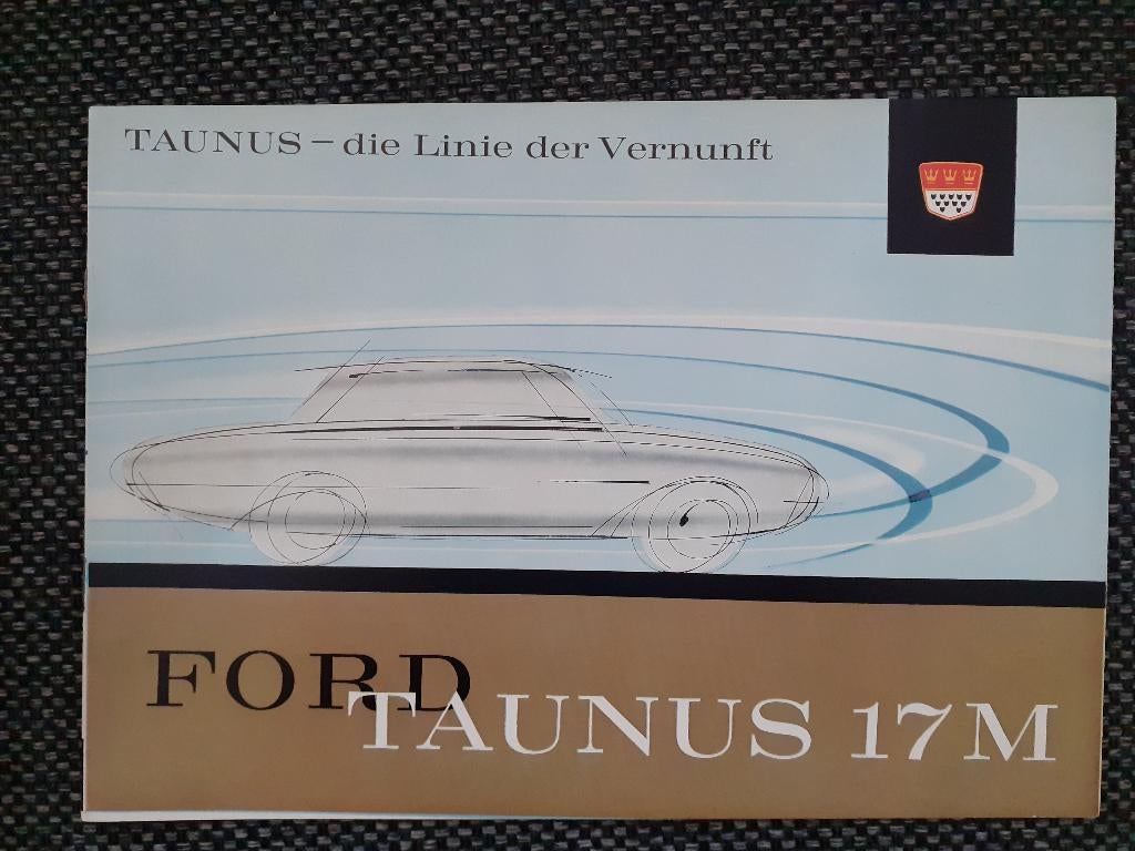 Ford Taunus 17M     Duitstalig, Ford, Ophalen of Verzenden, Zo goed als nieuw, Ford