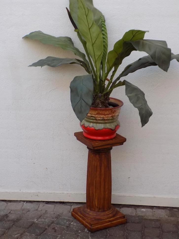 Zuil piedestal planten tafel etagiere sokkel lamp vaas, Huis en Inrichting, Woonaccessoires | Zuilen en Pilaren, Gebruikt, Ophalen