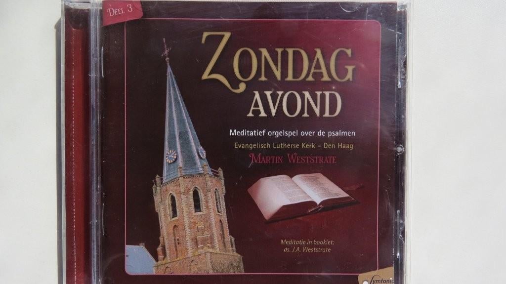 Cd orgel: Zondagavond deel 3, Martin Westrate, Den Haag, Ophalen of Verzenden, Zo goed als nieuw, Gospel