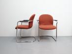 Vintage buisframe fauteuils | Stoelen, Huis en Inrichting, Stoelen, Ophalen, Gebruikt, Twee, .