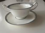 Wedgwood Amherst soepkop plus schotel, Ophalen of Verzenden, Zo goed als nieuw, Wedgwood, Kop(pen) en/of Schotel(s)