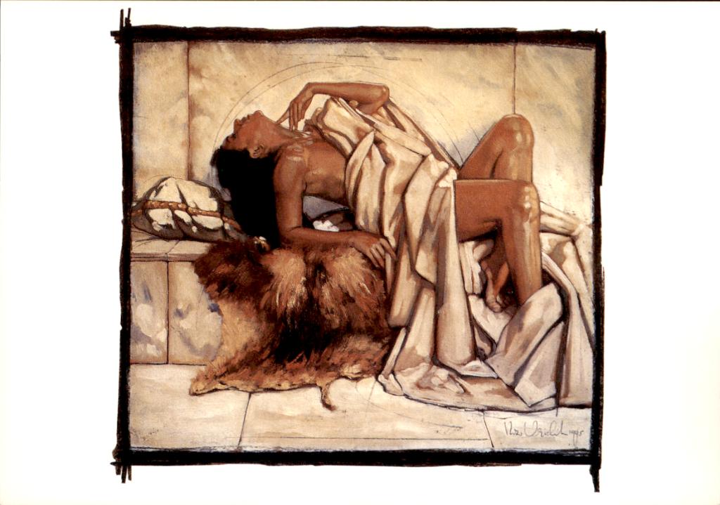 model op bank, erotiek, Nico Vrielink, Verzenden, 1980 tot heden, Ongelopen, Overige thema's