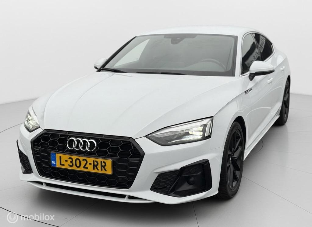 Audi A5 Sportback 40 TDI S Line ACC|VIRTUAL|FACELIFT, Auto's, Audi, Gebruikt, Adaptive Cruise Control, Wit, Diesel