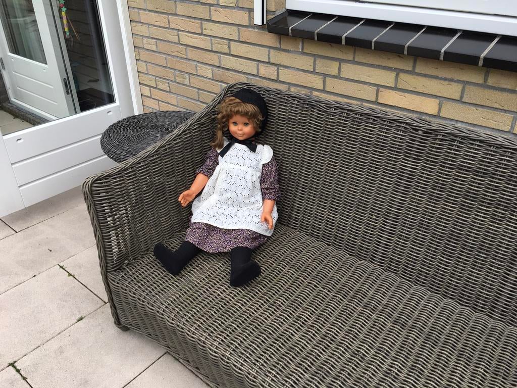 Levensechte meisjespop, Verzamelen, Poppen, Ophalen, Zo goed als nieuw, Pop