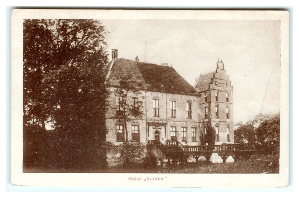 Vorden, Huize "Vorden", Verzenden, 1920 tot 1940, Gelopen, Gelderland