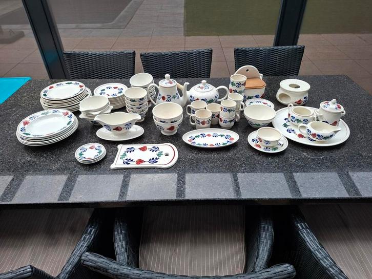 Compleet BOCH Boerenbont servies - Zeer uitgebreid, Huis en Inrichting, Keuken | Servies, Ophalen