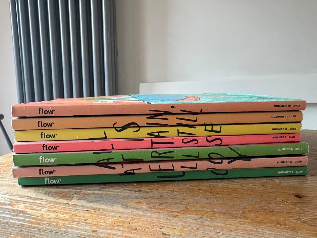 Flow magazines, 2025, Boeken, Tijdschriften en Kranten, Ophalen of Verzenden, Gelezen