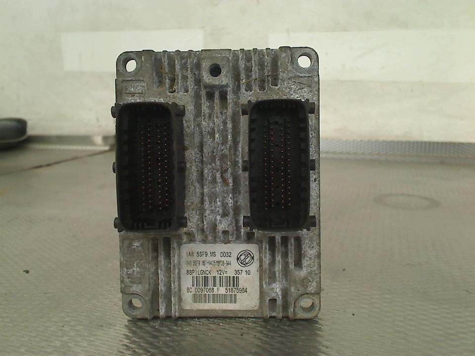 Computer Motor Fiat 500 (312) (2007-07/..) 5SF9MSD032, Auto-onderdelen, Elektronica en Kabels, FCA Germany GmbH, Gebruikt, IPC D1-09 Bahnhofsplatz, Rüsselsheim am Main 65423, , Duitsland