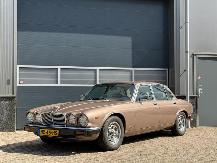Jaguar XJ 4.2 Sovereign bj.1986 Apk.4-2028|NL auto|Nette sta, Auto's, Jaguar, Bedrijf, Te koop, XJ, Airconditioning, Lederen bekleding