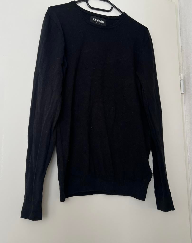 Zwarte Sutherland trui - Maat XS, Kleding | Heren, Ophalen of Verzenden, Zo goed als nieuw