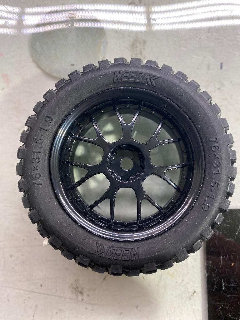 RC autobanden 76x31 Hex12 offset 20mm, Hobby en Vrije tijd, Elektro, Auto offroad, Nieuw, Ophalen of Verzenden