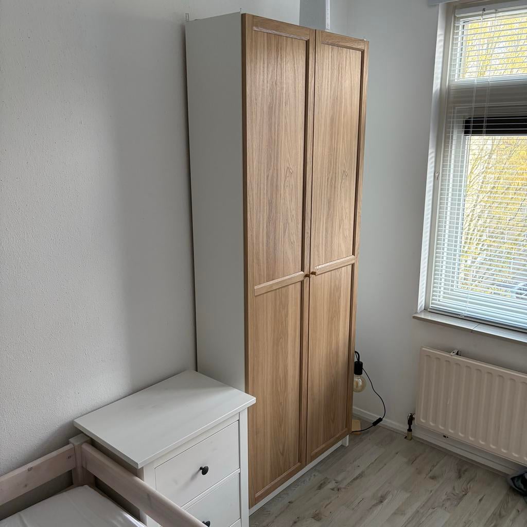 IKEA Billy kast met deuren, Huis en Inrichting, Kasten | Kledingkasten, Ophalen, Gebruikt, 200 cm of meer, 50 tot 100 cm