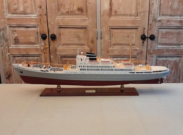 Ms.Oranje Nassau passagier/vrachtschip., Hobby en Vrije tijd, Modelbouw | Boten en Schepen, Nieuw, 1:32 tot 1:50, Overige merken