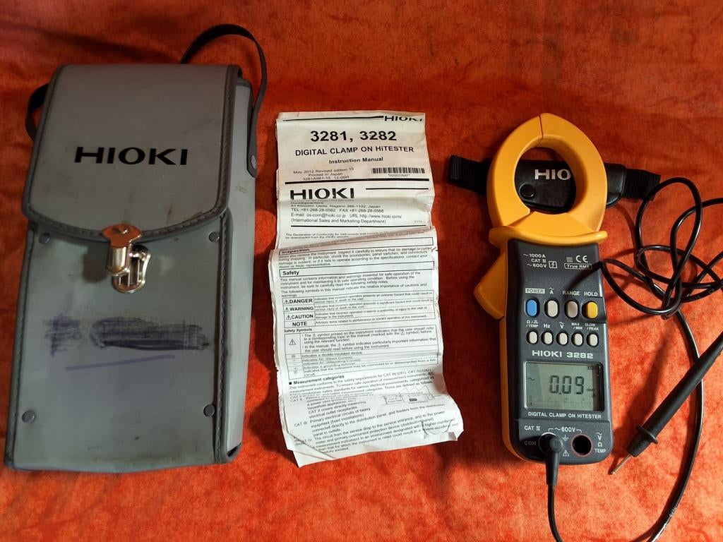 Hioki ampère tang mulitmeter type 3282AC/DC tester 1000A, Doe-het-zelf en Verbouw, Meetapparatuur, Ophalen of Verzenden, Nieuw