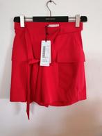 Studio Anneloes Travelstof Bermuda Rood XS Nieuw, Kleding | Dames, Broeken en Pantalons, Studio Anneloes, Kort, Verzenden, Nieuw