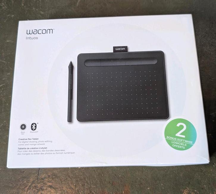 Wacom Intuos S tekentablet - Zo goed als nieuw, Computers en Software, Tekentablets, Zo goed als nieuw, Draadloos, Ophalen of Verzenden