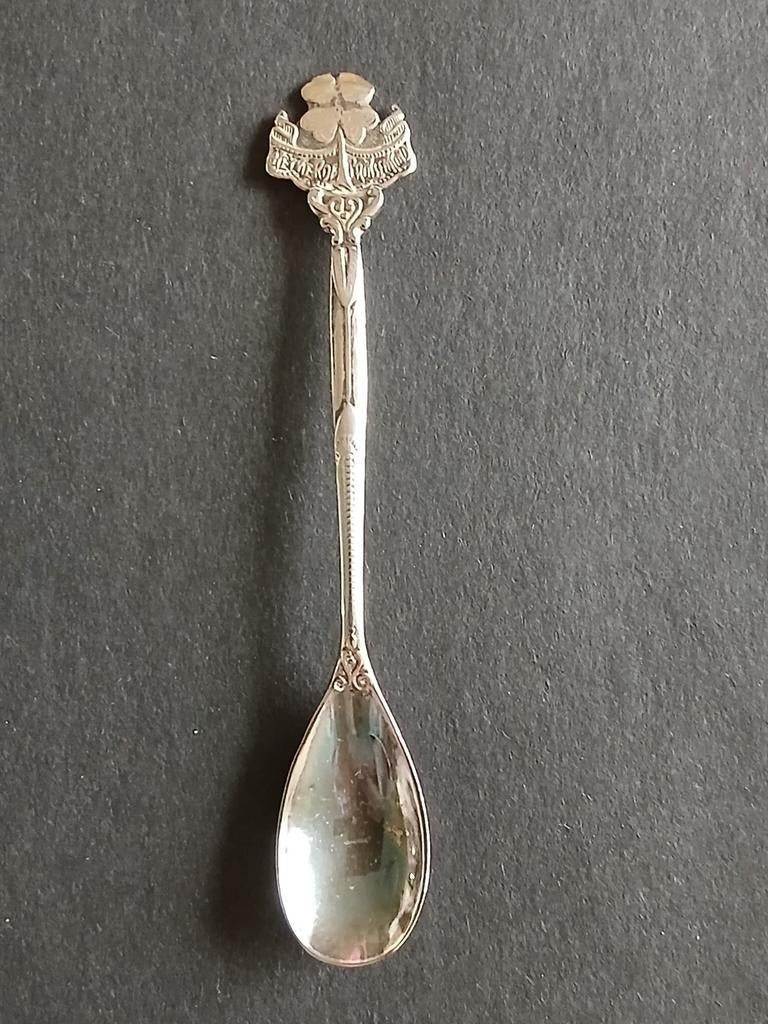Verzilverde theelepel 'Het Vierde Prinsenkind', Ophalen of Verzenden