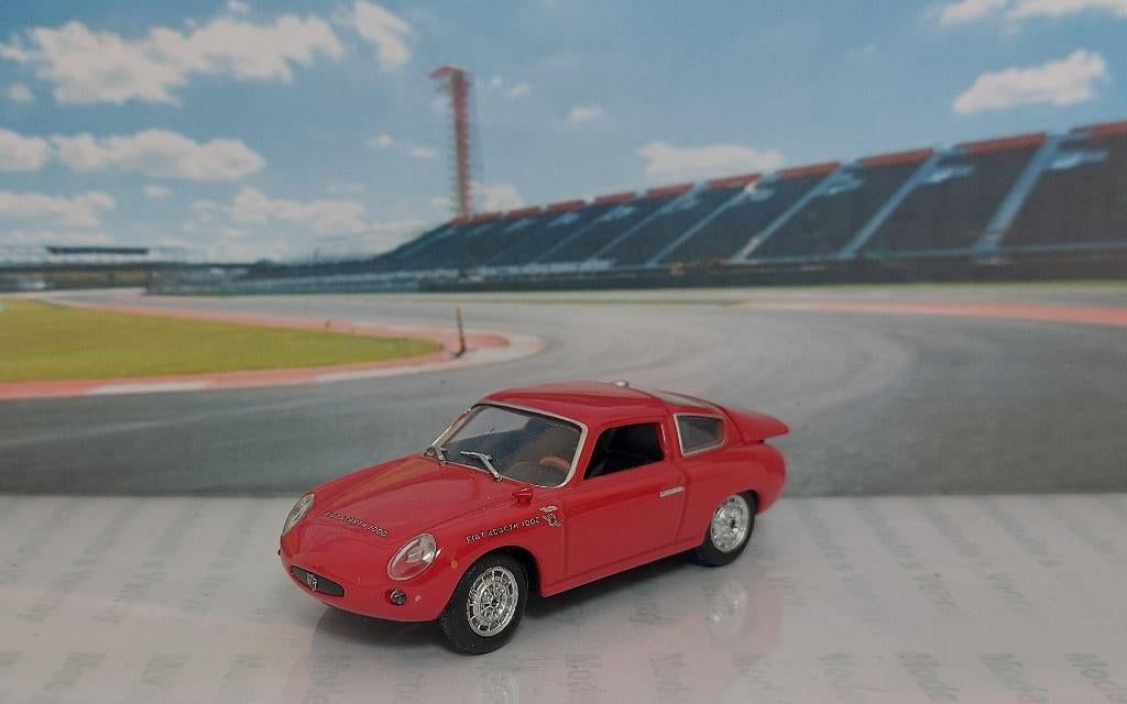 1:43 Fiat Abarth 1000 Bialbero; fastback coupe 1962; Metro, Ophalen of Verzenden, Gebruikt, Auto, Overige merken