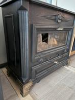 Houtkachel en plaat, Huis en Inrichting, Kachels, Ophalen, Hout, Houtkachel