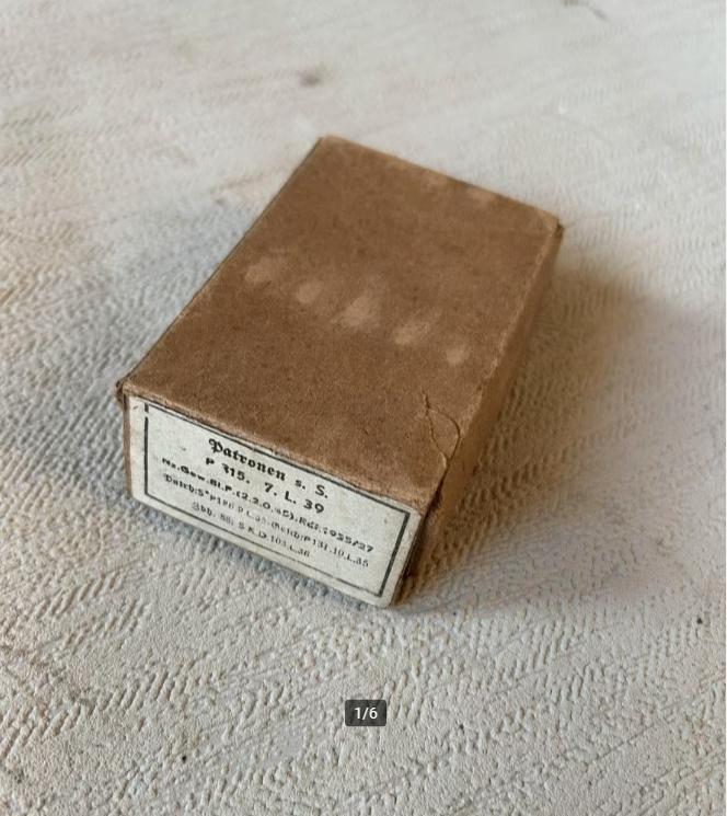 wo2 - Duits munitiedoosje k98 - 1939 DWM - LEEG, Ophalen of Verzenden, Landmacht, Duitsland, Hulzen of Bodemvondsten