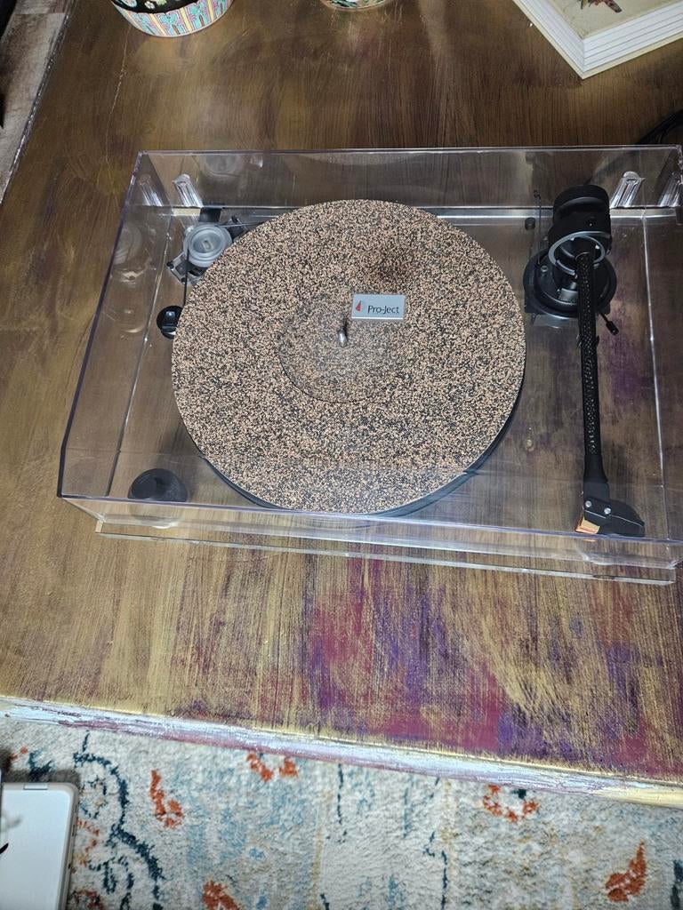 Pro-Ject Platenspeler acryl, Ophalen of Verzenden, Zo goed als nieuw, Platenspeler, Overige merken