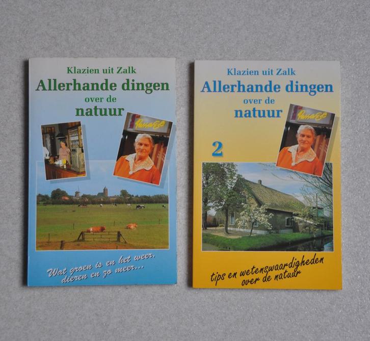 Klazien uit Zalk: Allerhande dingen over de natuur: 1 + 2, Boeken, Overige Boeken, Zo goed als nieuw, Ophalen of Verzenden